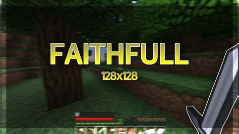 How To Install Faithfull 128x128 Minecraft Texture Pack 2019 Youtube