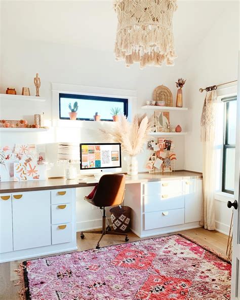 Pin By Chayyse ☼ On Cute Rooms And Houses In 2020 Boho Office Office
