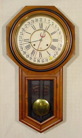 Ansonia Regulator A Calendar Wall Clock Price Guide