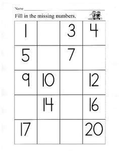 Find the next term of the from third number onwards the previous two numbers are added to get the next number. Number Charts / Fill in the Missing Numbers / Writing ...