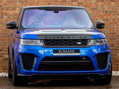 Range rover sport supercharged for sale, super engine, leather interior, panoramic roof, perfect condition, f.o.b price without taxes. 2018 Used Land Rover Range Rover Sport Svr | Velocity Blue