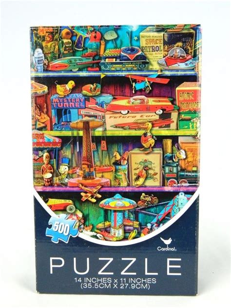 Jigsaw Puzzle Winter Wonderland 500 Pcs 14 X 11 Cardinal S2 For Sale