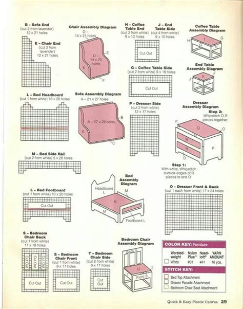 I absolutely hate arranging and rearranging furniture. Trust free printable dollhouse furniture patterns - Mason ...