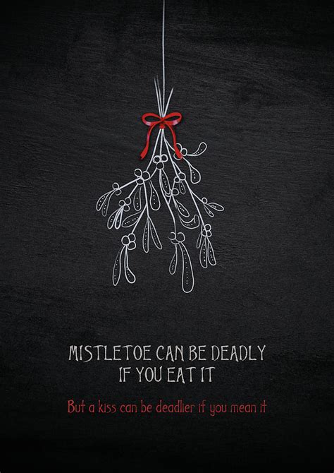 Deadly Mistletoe Digital Art By Sandra Canfield Fine Art America