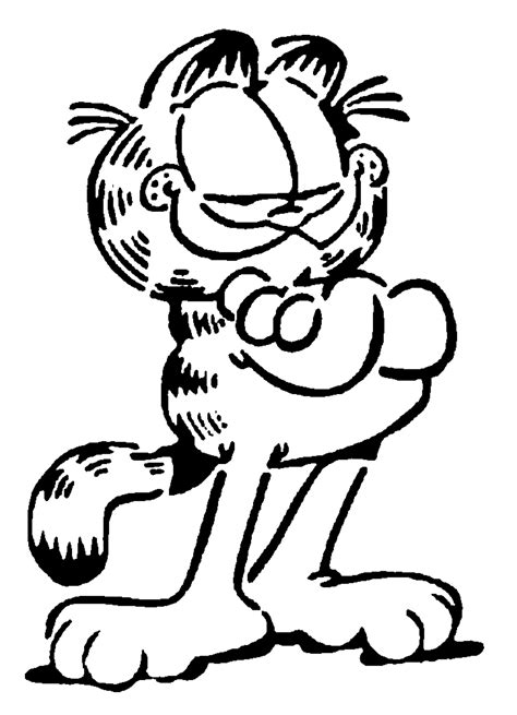 Garfield Drawing Free Download On Clipartmag