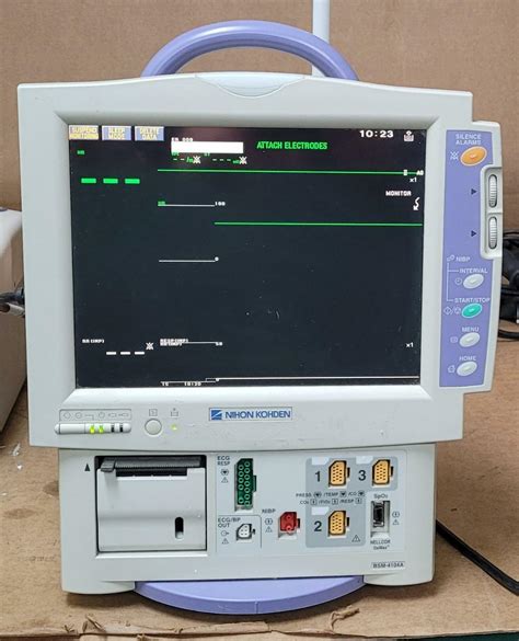 Bsm 4104a Nihon Kohden Patient Monitor G