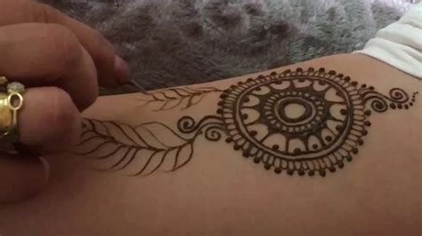 Despite the fact that this is a simple henna tattoo, it is simply excellent to take a gander at. How to draw stylish mehndi design || how to draw dream ...