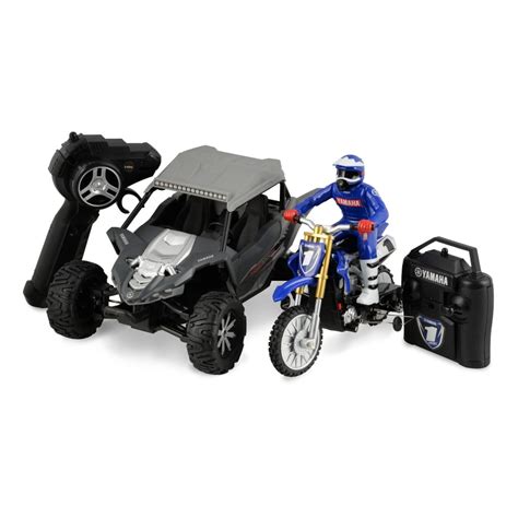 118 Scale Yamaha Yzx 1000r 112 Scale Yz450f Combo Pack Grey Hyper