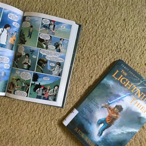 Review The Lightning Thief The Graphic Novel By Students For Students