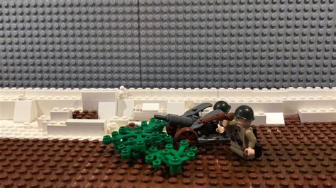 Frame Rate Increased Lego Ww2 Russian Ambush Youtube