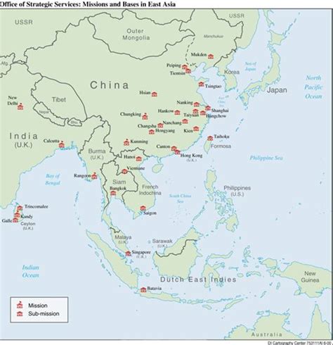 World War 2 Map Of Asia
