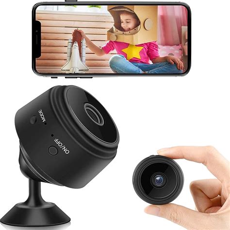 Amazon Com Mini Spy Camera WiFi Wireless Tiny Secret Camera 1080P