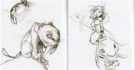 Some Old Chris Sanders Art That I Probably Couldve Passed Off As