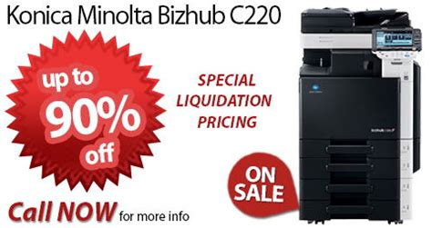 Select from optimal, sturdy and efficacious minolta bizhub c220 at alibaba.com. Konica Minolta Bizhub C220 FOR SALE at Low Price!