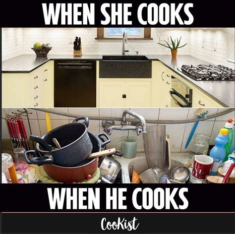 Food And Thought Men Vs Women Kitchen Cabinets Kitchen Appliances