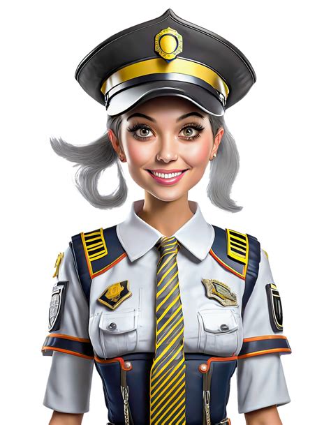 Cartoon, Police Officer, Uniform Free Stock Photo - Public Domain Pictures