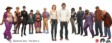 The Sims 4 New Concept Art By Wesley Burt