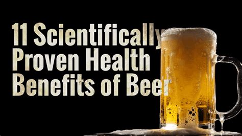 Best Health Benefits Of Beer