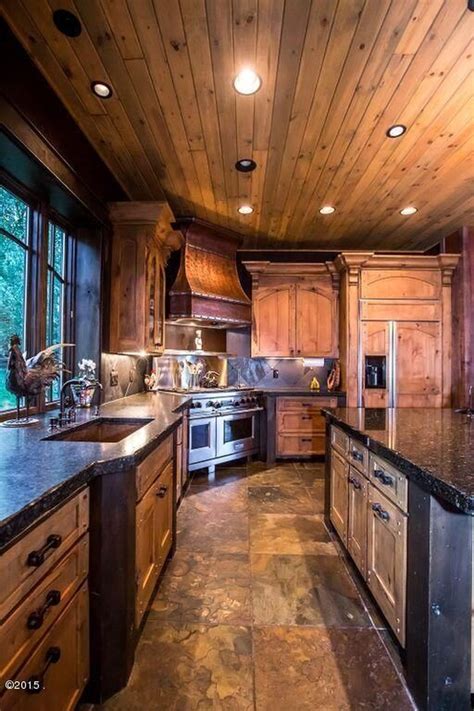 40 Warm Cozy Rustic Kitchen Designs For Your Cabin Besthomish