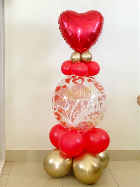 Happy Valentines Day Balloons Bubble Moo Balloons