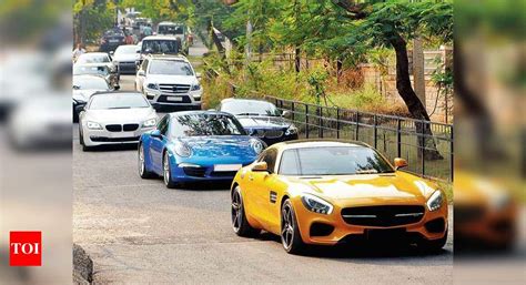 Supercars Supercars For A Cause Hyderabad News Times Of India