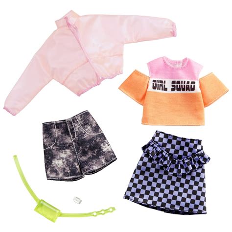Barbie Clothes 2 Outfits And 2 Accessories For Barbie Doll Walmart