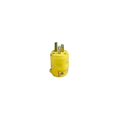 Leviton 515PV 15A 5 15P 125 Volt Commercial Grade 3 Prong AC Male Plug