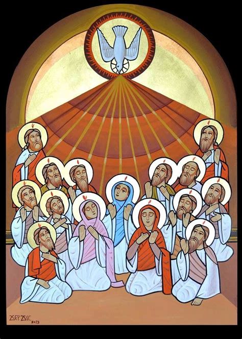 Pentecost Coptic Pentecoste Spirito Santo Immagini Religiose
