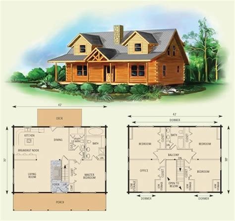 New 4 Bedroom Log Home Floor Plans New Home Plans Design