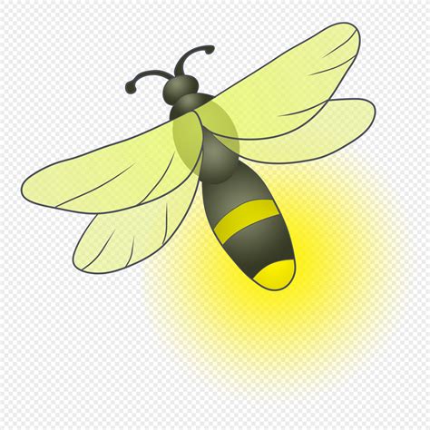 Cartoon Firefly Flying Png Image And Psd File Free Download Lovepik