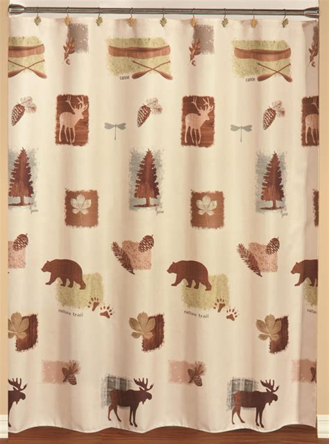 Scotch Pine Shower Curtain Adirondack Country Store