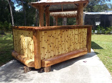 Buy Hand Crafted Tiki Bar Made To Order From Old Floral