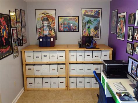 Sweet Comic Book Shelves Comic Book Storage Comic Book Box Storage