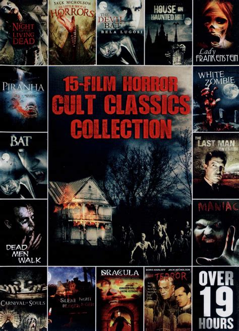 Best Buy 15 Film Horror Cult Classics Collection 3 Discs Dvd