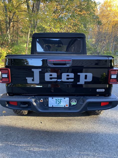 Jeep Tailgate Badge Mods Page 14 Jeep Gladiator Jt News Forum