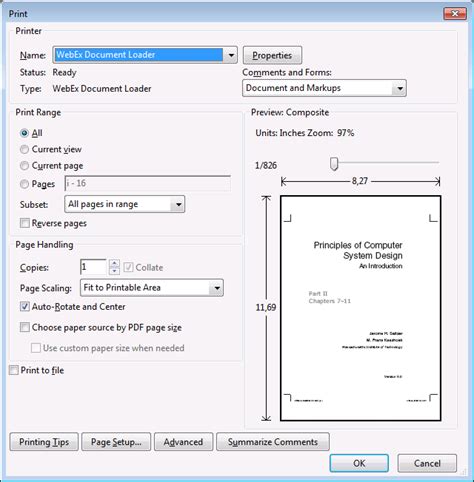 If you choose a visible rectangle, you can also select the line style, thickness, and color from the create link dialog box. pdf - Adobe Reader - How to print by specifying physical ...