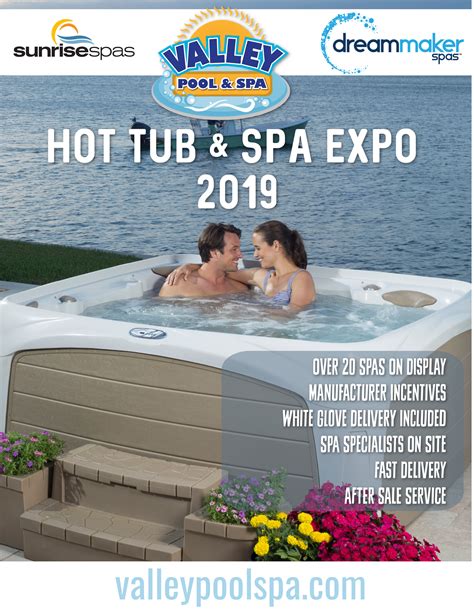 Hot Tub And Spa Expo 2019 Valley Pool And Spa