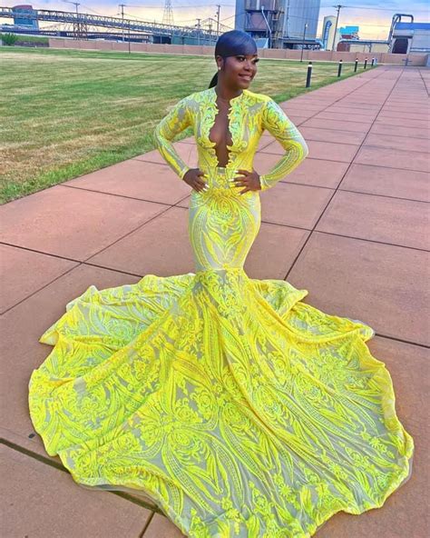 pin nylaanylaa prom girl dresses black girl prom dresses prom dresses yellow