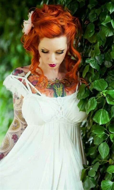 Tattoo Redhead Beauty Beautiful Redhead Goddess Hairstyles