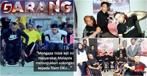 Here is menggalakkan meaning in english "Kenapa orang normal tak sokong filem OKU..." - Filem ...