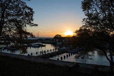 Wallpaper Sunlight Boat Sunset Sea Lake Water Reflection Sky