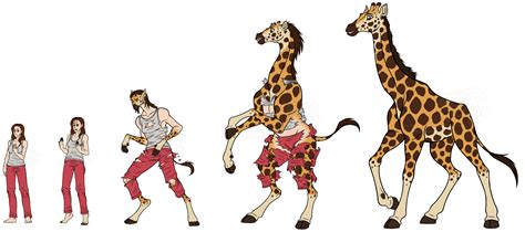 Giraffe Transformation Commission By Carolzilla On Deviantart