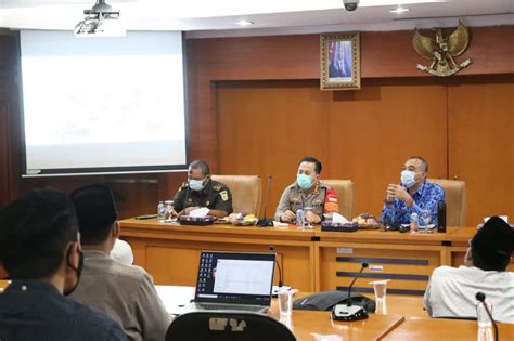 Rakor Protokol Kesehatan Kapolresta Tangerang Pastikan Tindak Tegas