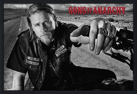 Sons Of Anarchy Framed Canvas Art