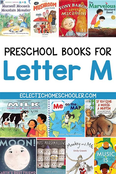 Letter M Books Kindergarten Books Preschool Books Preschool Letters