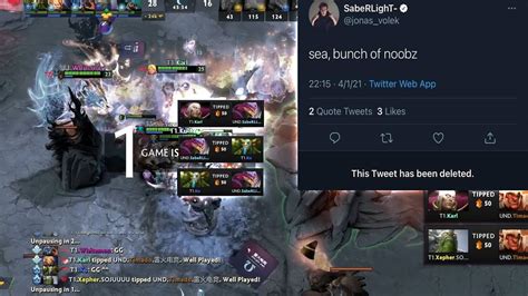 This Is What Happen When You Trash Talk Sea Dotes Saberlight T1 Vs