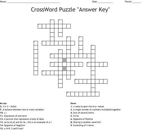 Working with a pencil and paper is one of the most satisfying ways to solve puzzles. CrossWord Puzzle 