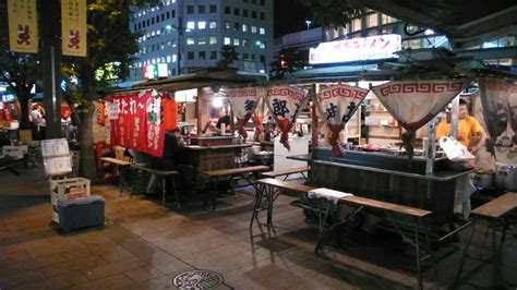 Yatai Stand Eating On The Streets Of Fukuoka Japanese Street Food