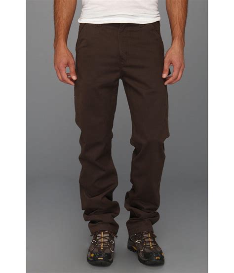 Lyst Carhartt Washed Twill Dungaree Field Khaki Mens Jeans In