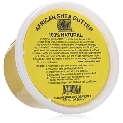 African Shea Butter 100 Natural 16oz